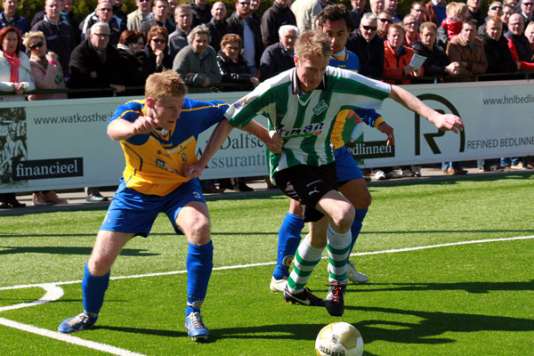 SC Genemuiden - FC Lisse (Foto Helmich Lubberts).